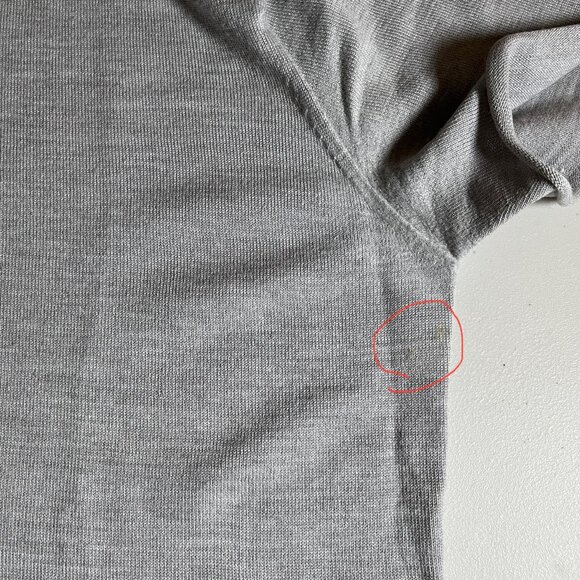 Sheep Inc 100% Merino Wool Crewneck Shirt - Women's Size 3 / L / US 12 - Gray - Picture 6 of 8